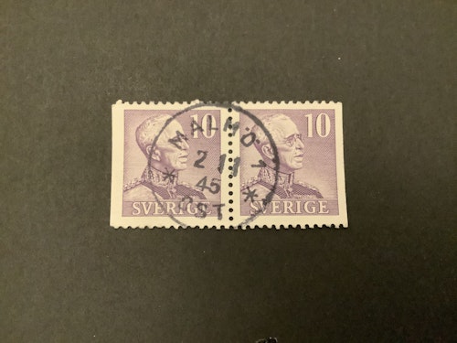 Fnr 273 BB praktstämplat par MALMÖ 1