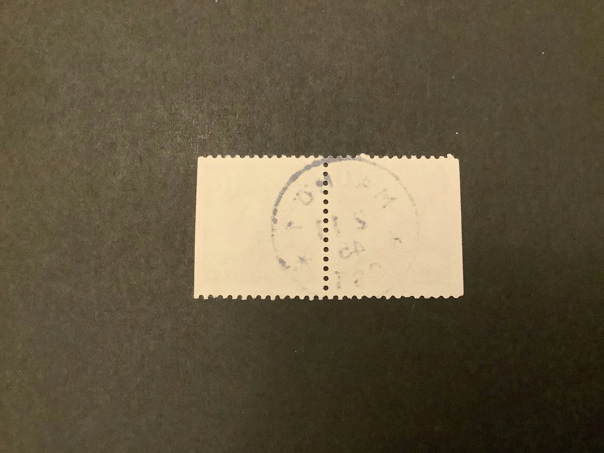 Fnr 273 BB praktstämplat par MALMÖ 1