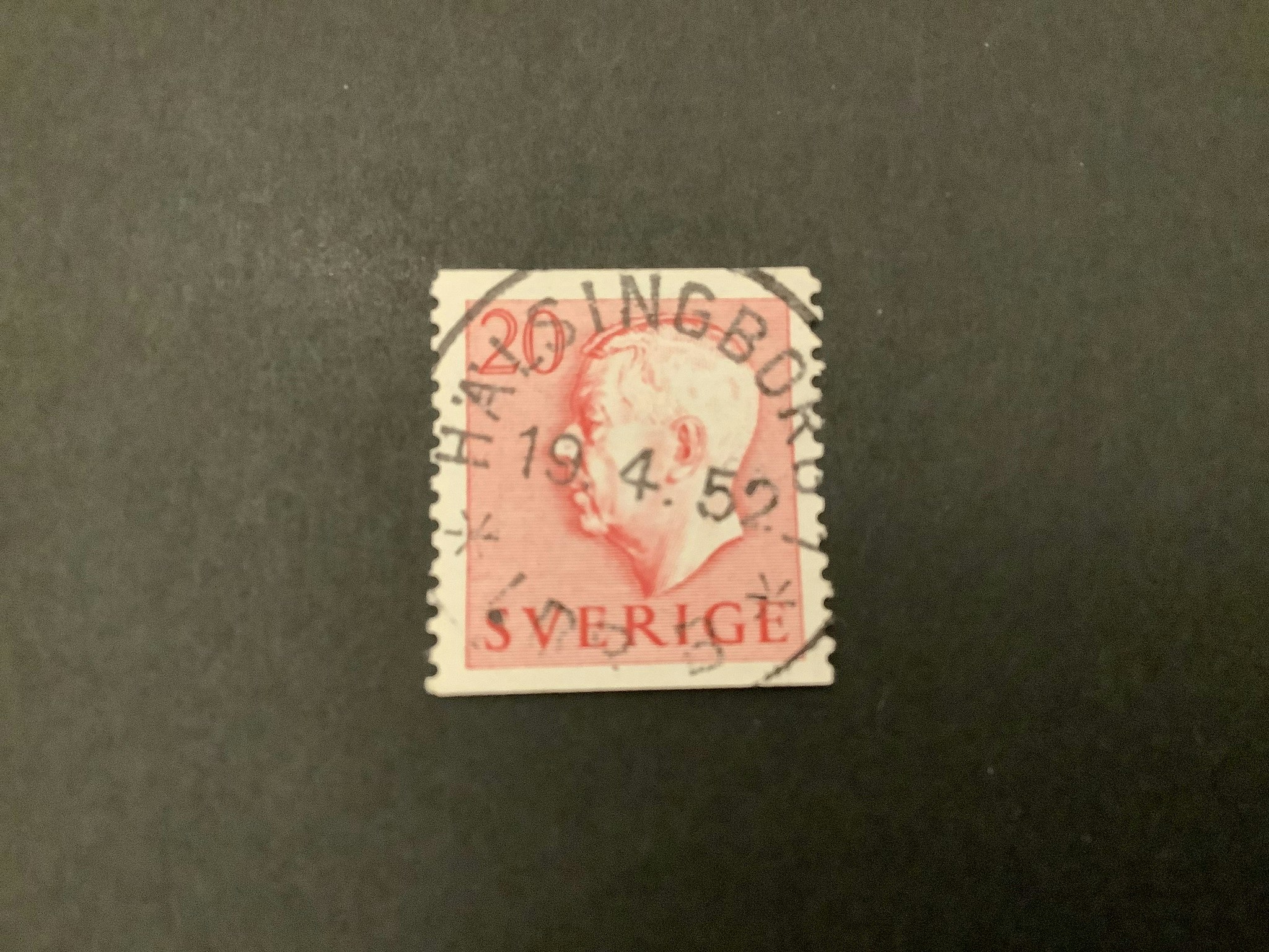 Fnr 492 praktstämplat HÄLSINGBORG 1 *LBR*