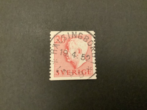 Fnr 492 praktstämplat HÄLSINGBORG 1 *LBR*