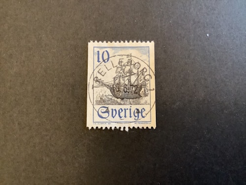 Bruksfrimärken facit nr 613 A lyxstämplat TRELLEBORG 1