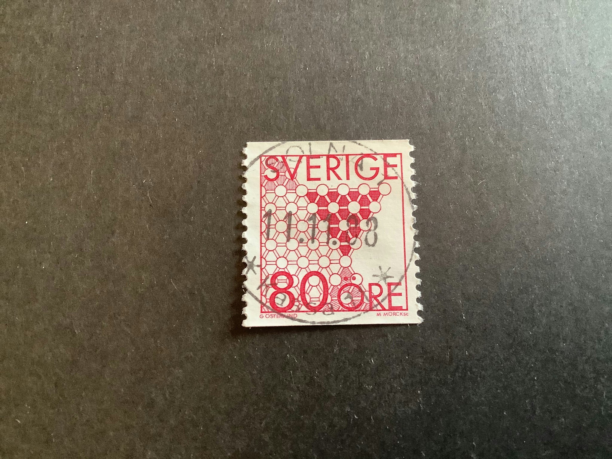Spel facit nr 1374 lyxstämplat SOLNA 1
