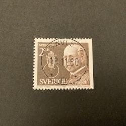 Nobelpris 1920 facit nr 1149  Lyxstämplat GÄVLE 7
