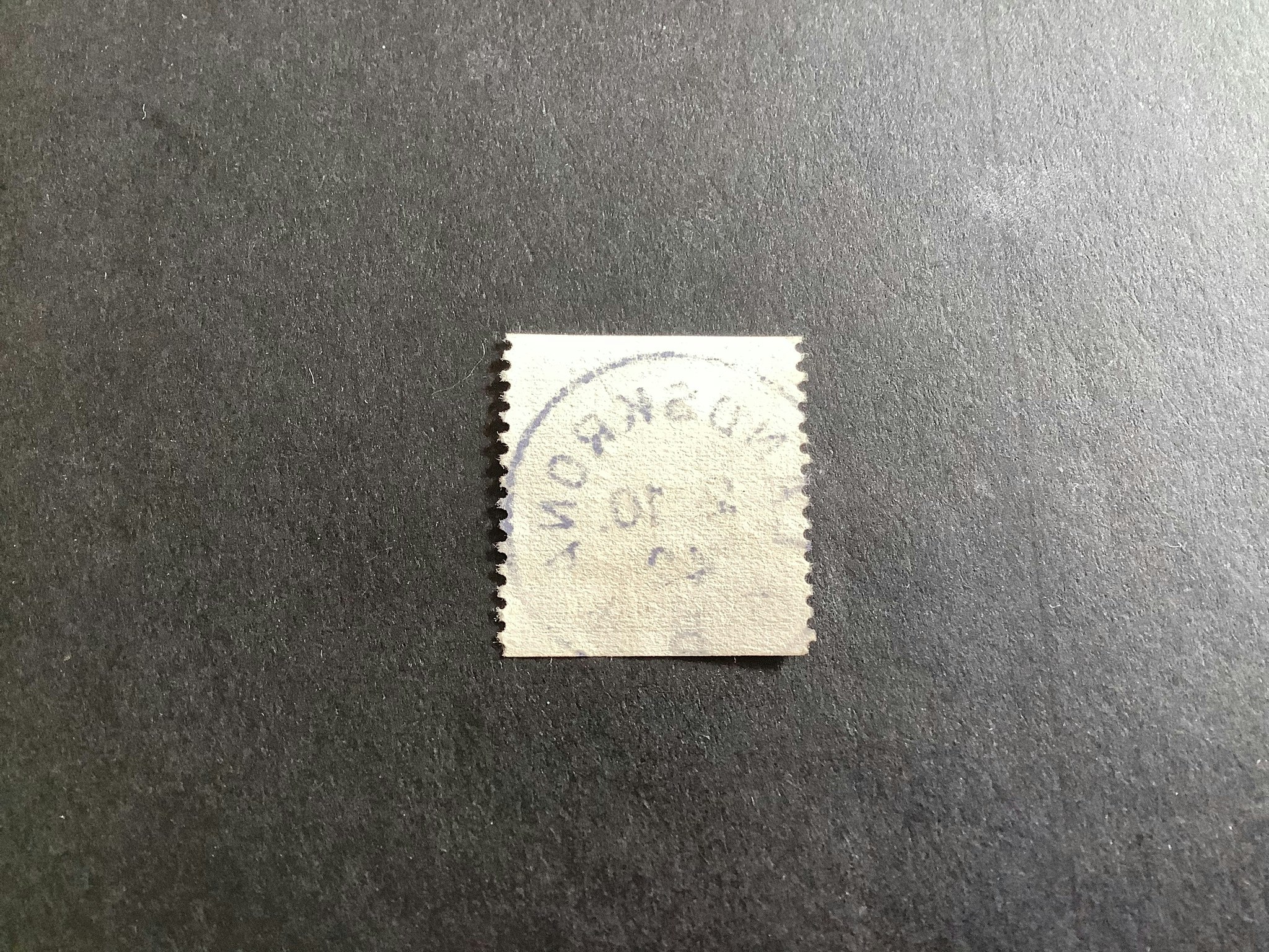 Gustaf V profil höger facit nr 282 lyxstämplat LANDSKRONA