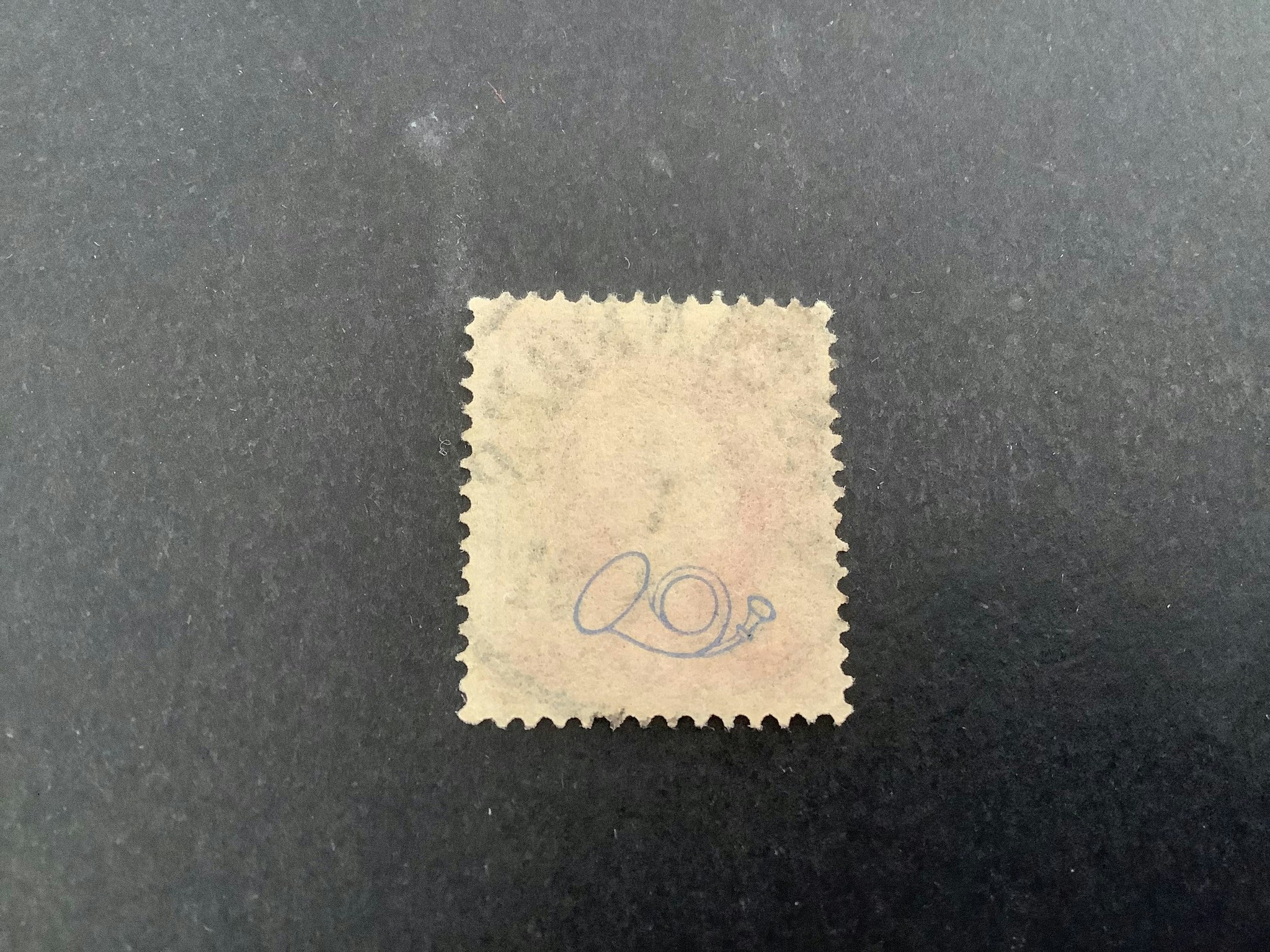 Oscar II boktryck med posthorn facit nr 45 praktstämplat WESTANFORS