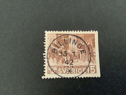 Bibeln facit nr 328 B2 lyxstämplat BILLINGE