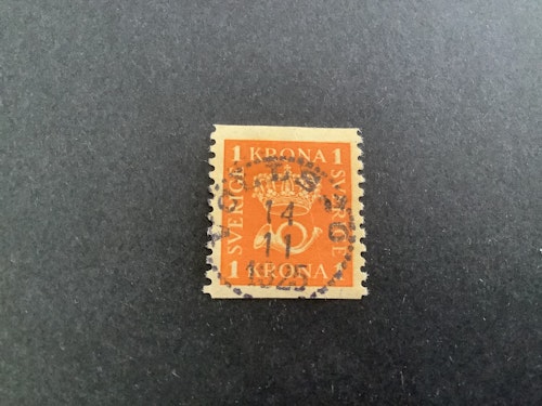 Postemblem facit nr 168 praktstämplat VOLLSJÖ