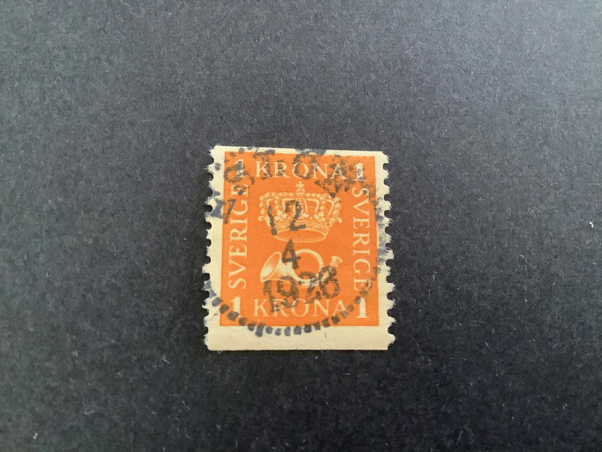 Postemblem facit nr 168 praktstämplat ESLÖF
