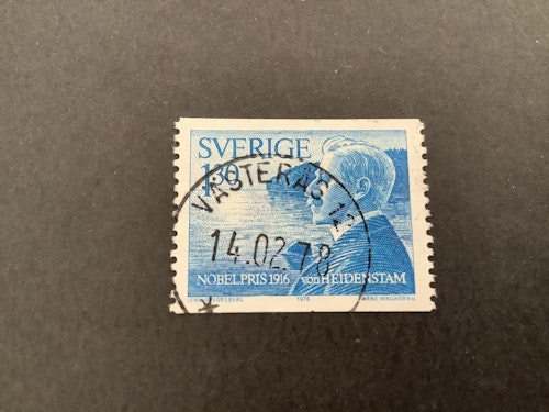 Nobelpris 1916 facit nr 988 praktstämplat VÄSTERÅS 12