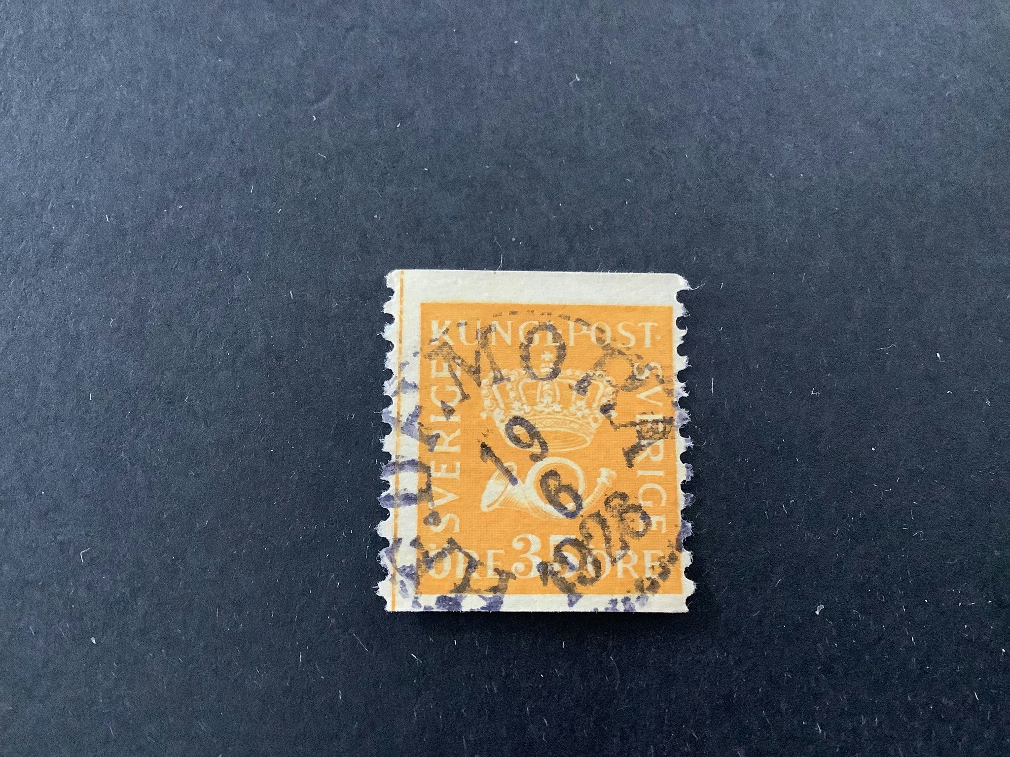 Postemblem facit nr 157 praktstämplat HEDEMORA