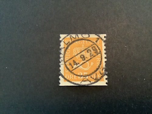 Postemblem facit nr 157 praktstämplat MALMÖ 1