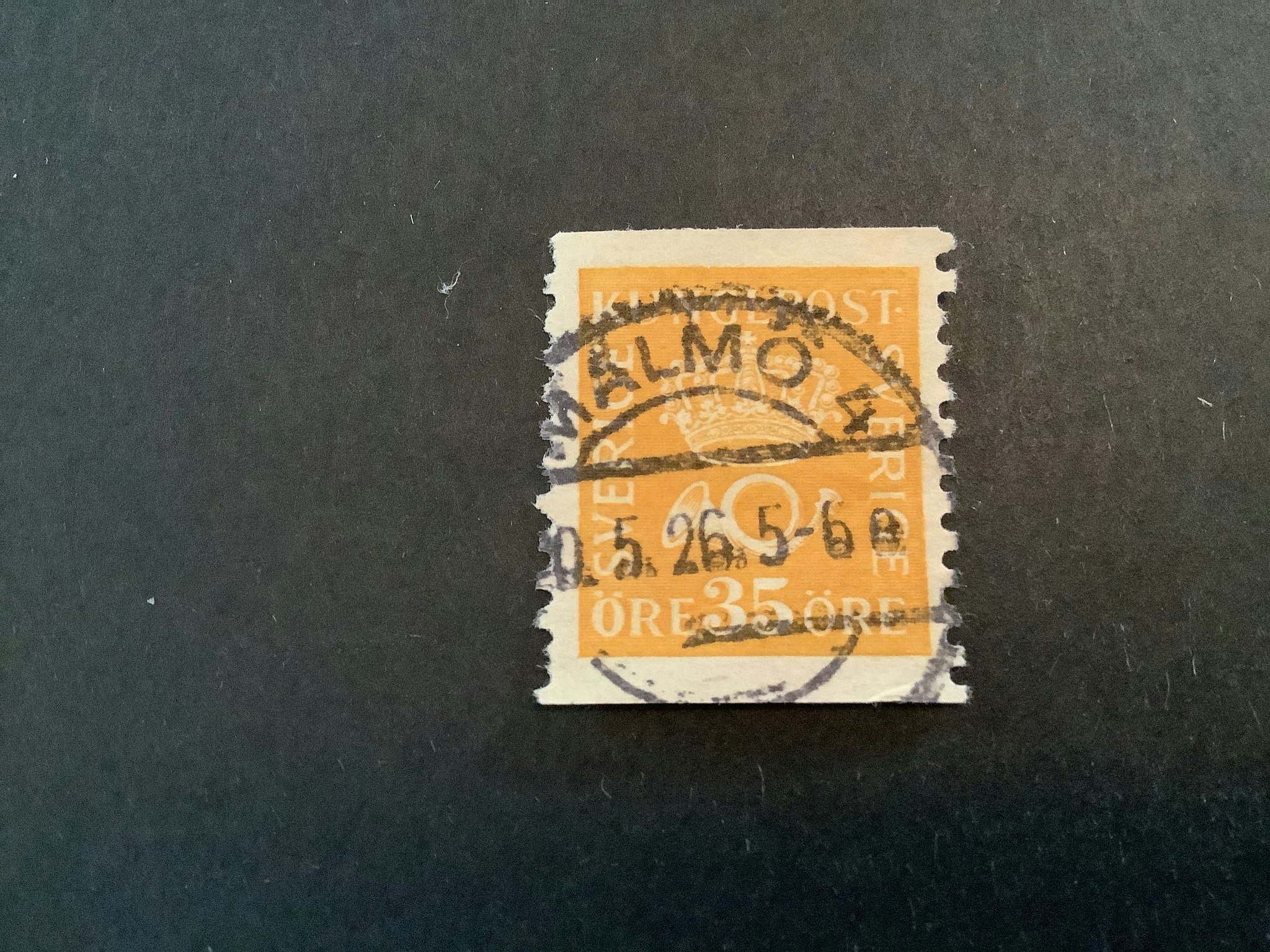 Postemblem facit nr 157 praktstämplat MALMÖ 4