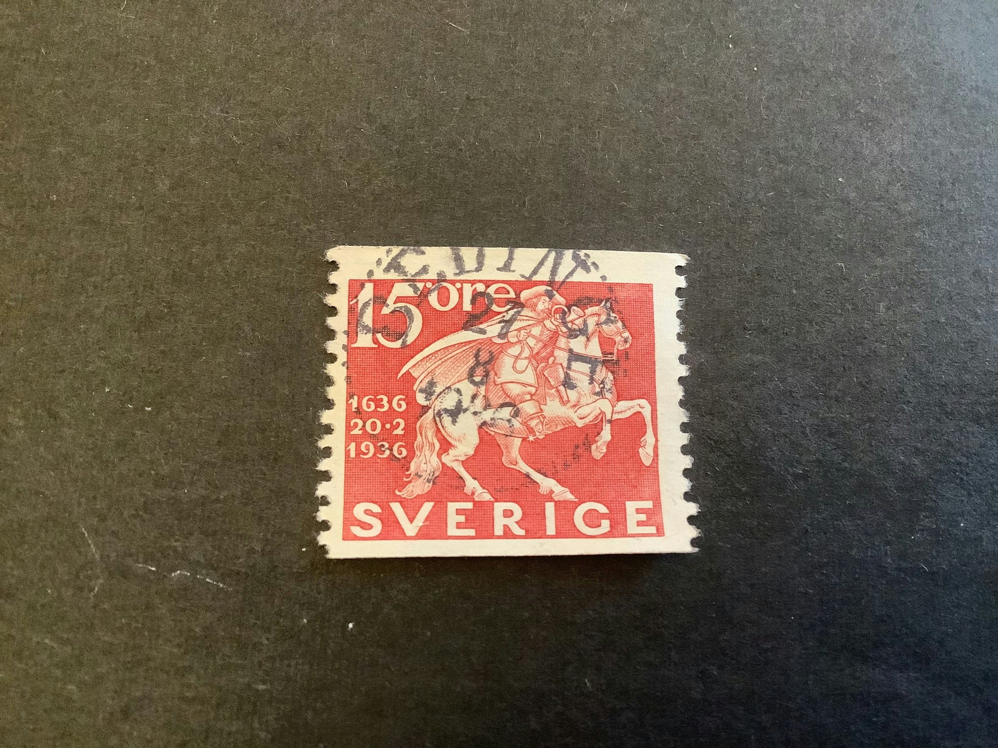 Postverket facit nr 248 A praktstämplat BEDINGE