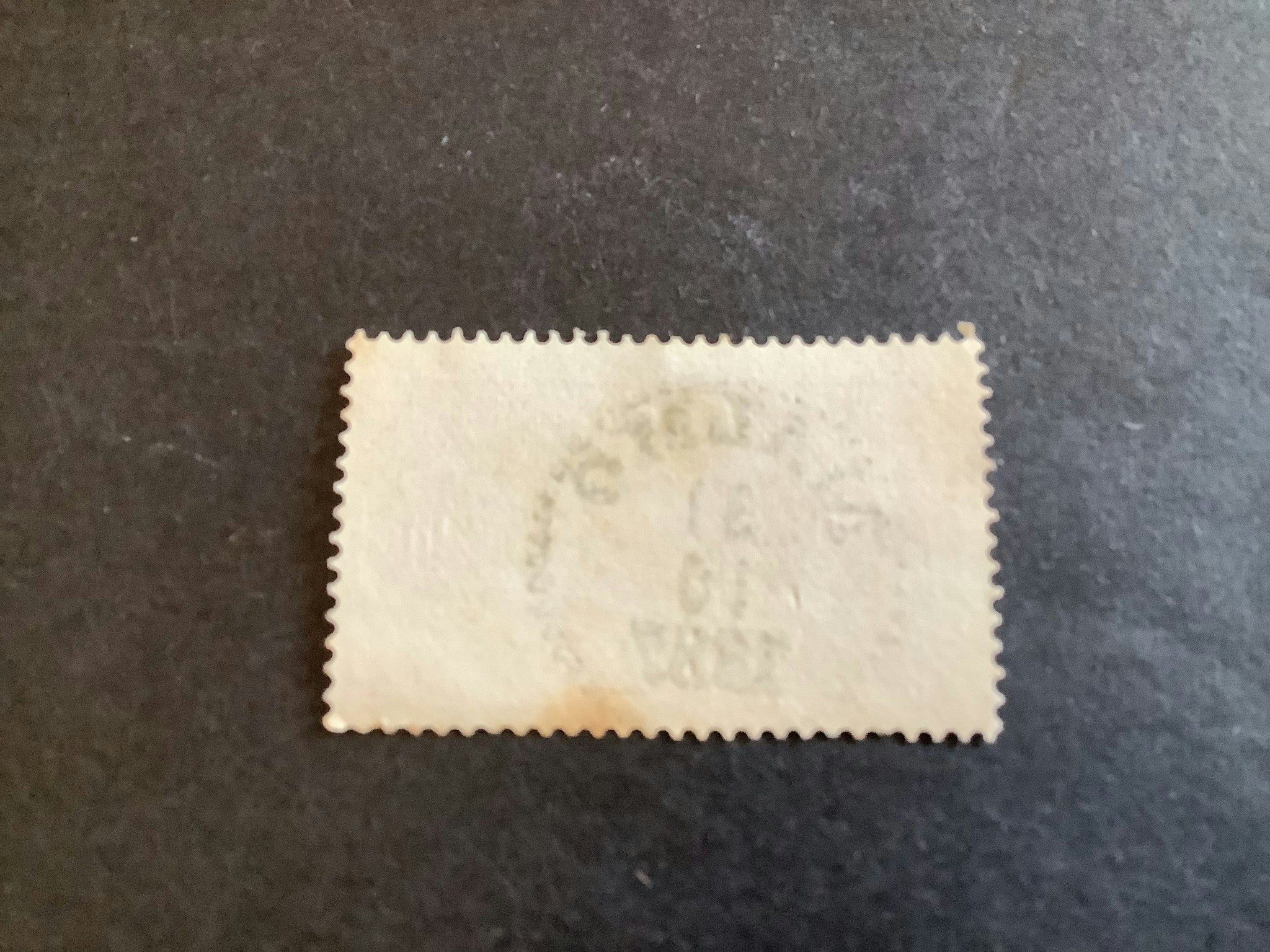 Tjänstefrimärke TJ 18 lyxstämplat MALMÖ