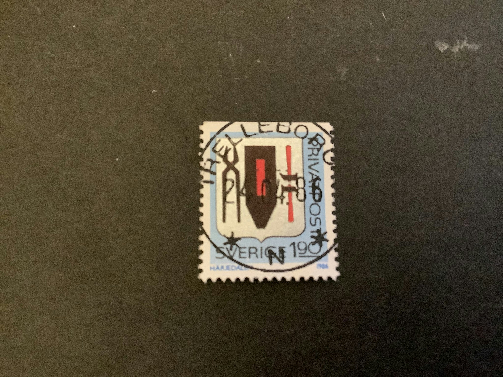 Rabattmärken VIII facit nr 1403 lyxstämplat TRELLEBORG