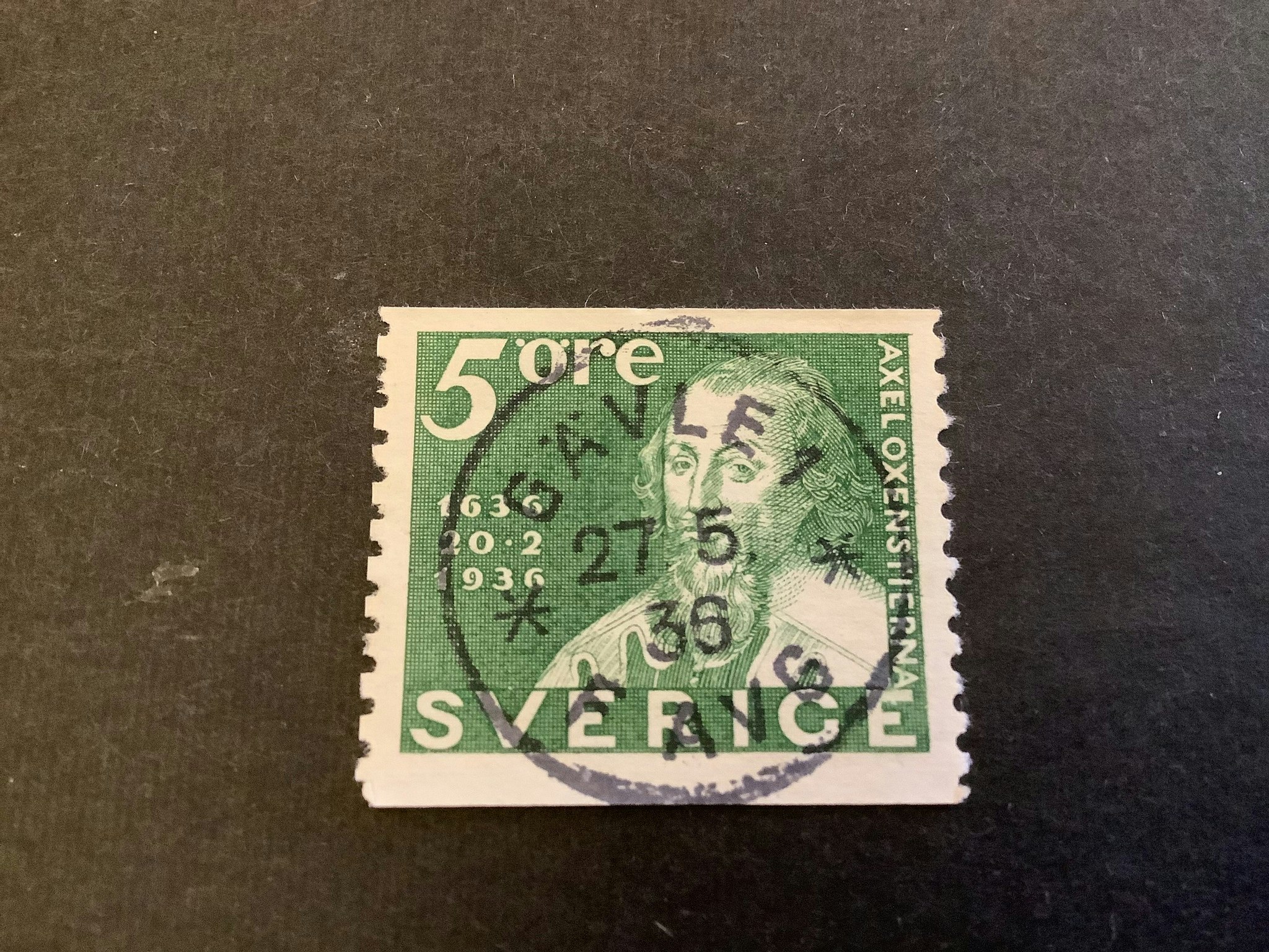 Postevrket facit nr 246 A lyxstämplat GÄVLE 1