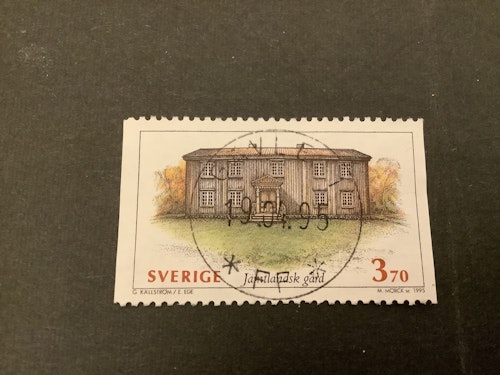 Svenska hus 1 facit nr 1891 lyxstämplat GÄVLE 1
