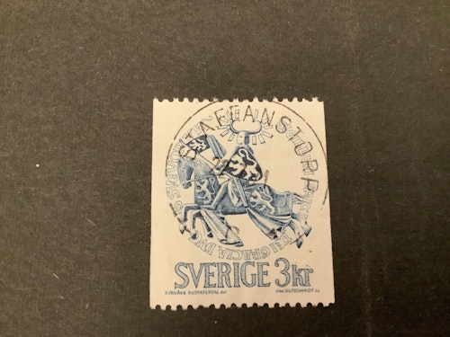 Erik Magnusson facit nr 692 V1 lyxstämplat STAFFANSTORP