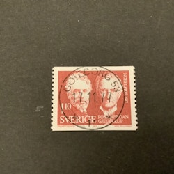 Nobelpris 1917 facit nr 1027  lyxstämplat GÖTEBORG 53