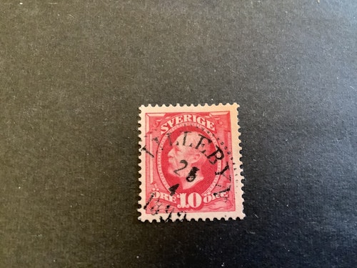 Oscar II facit nr 54 praktstämplat LUND