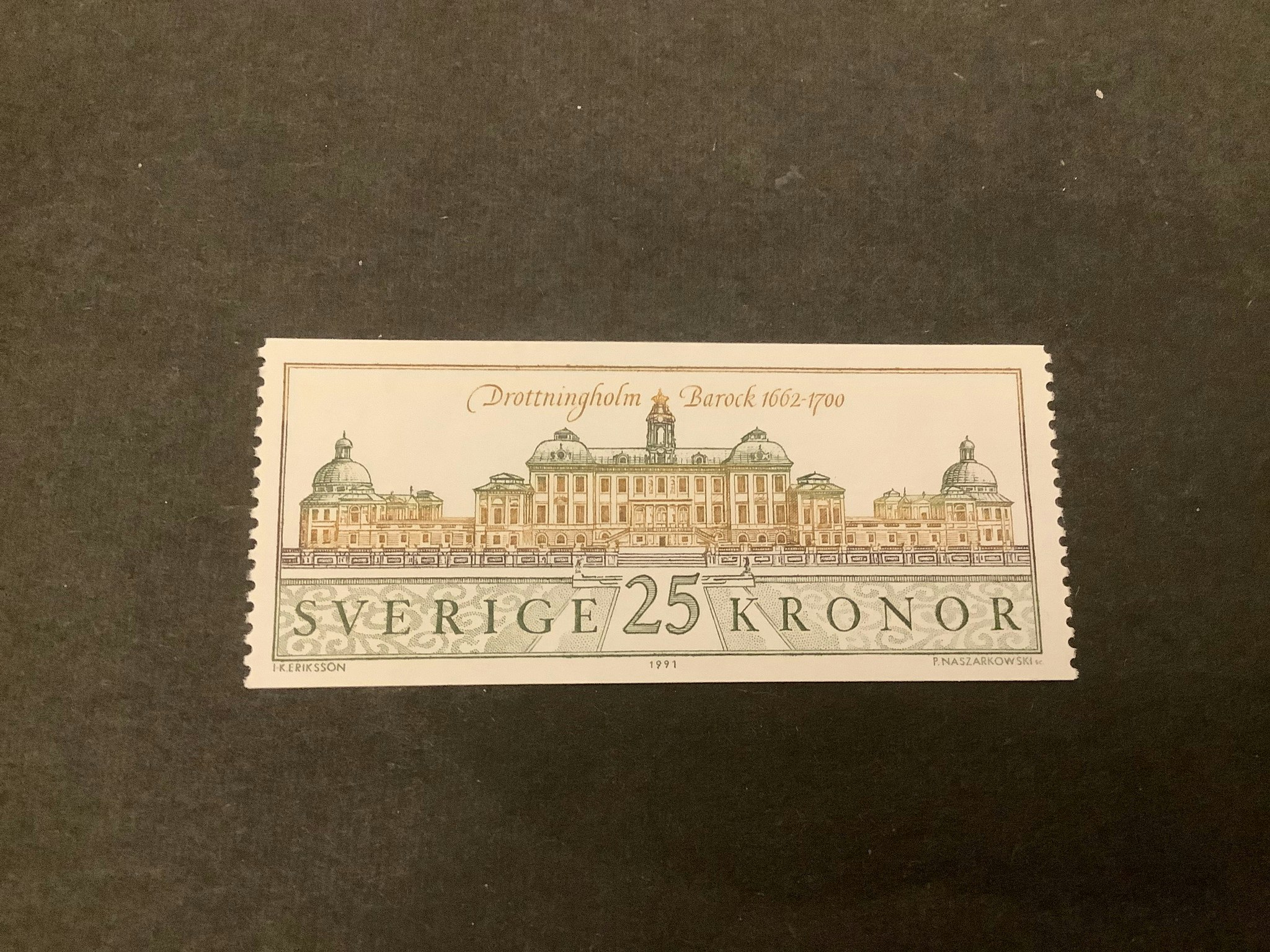 Drottningholm facit nr 1679 postfriskt märke