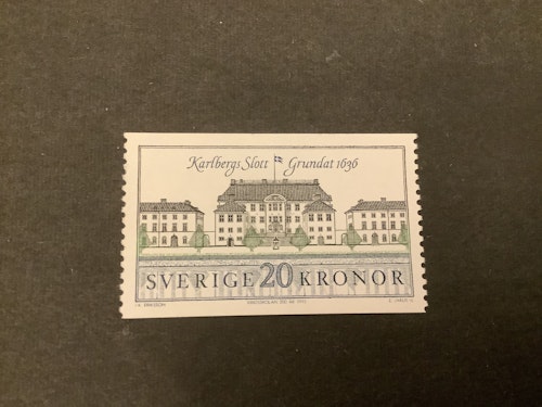 Karlberg facit nr 1742 postfriskt märke