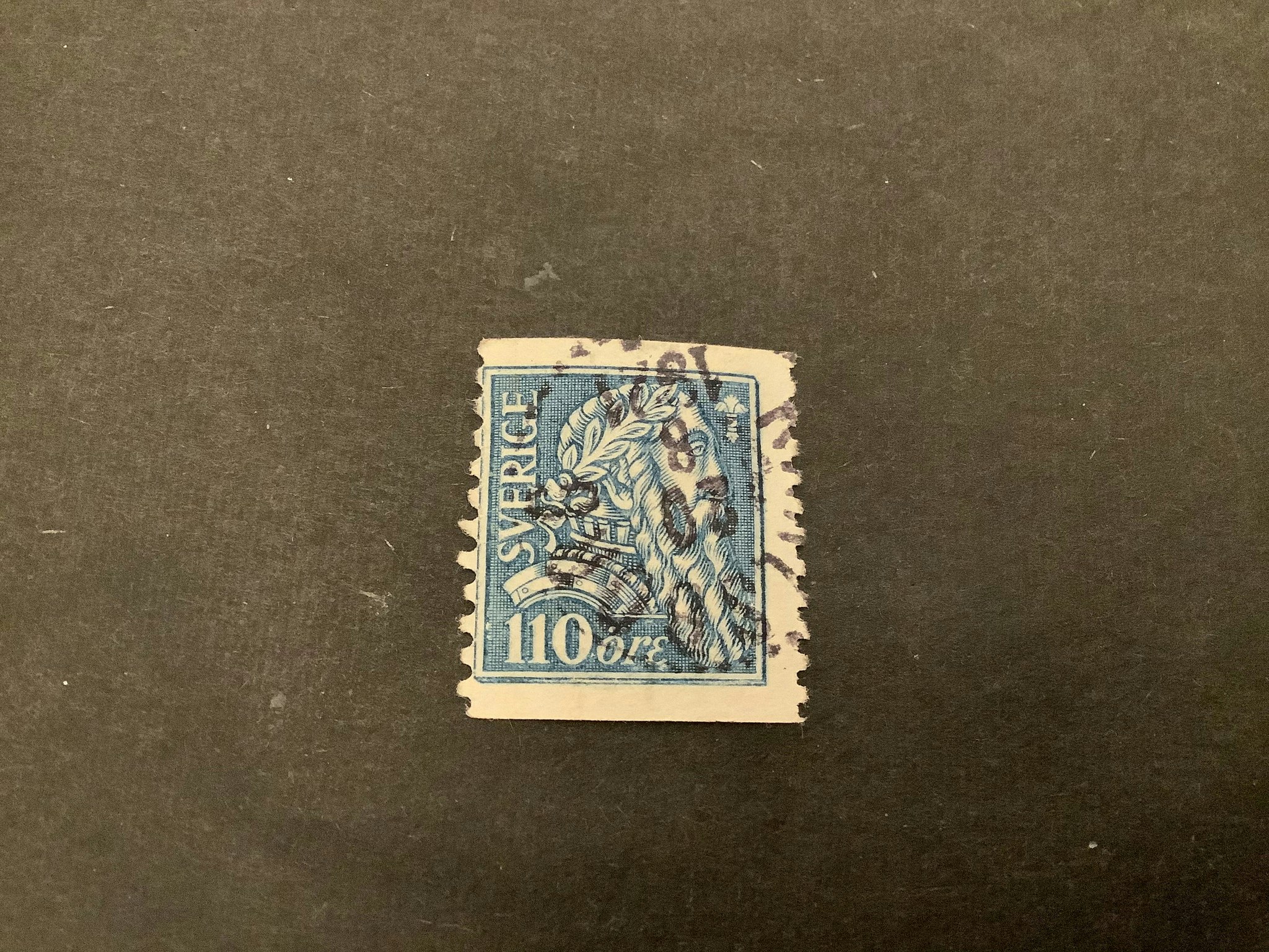 Gustaf Wasa stämplat märke, facit nr 154