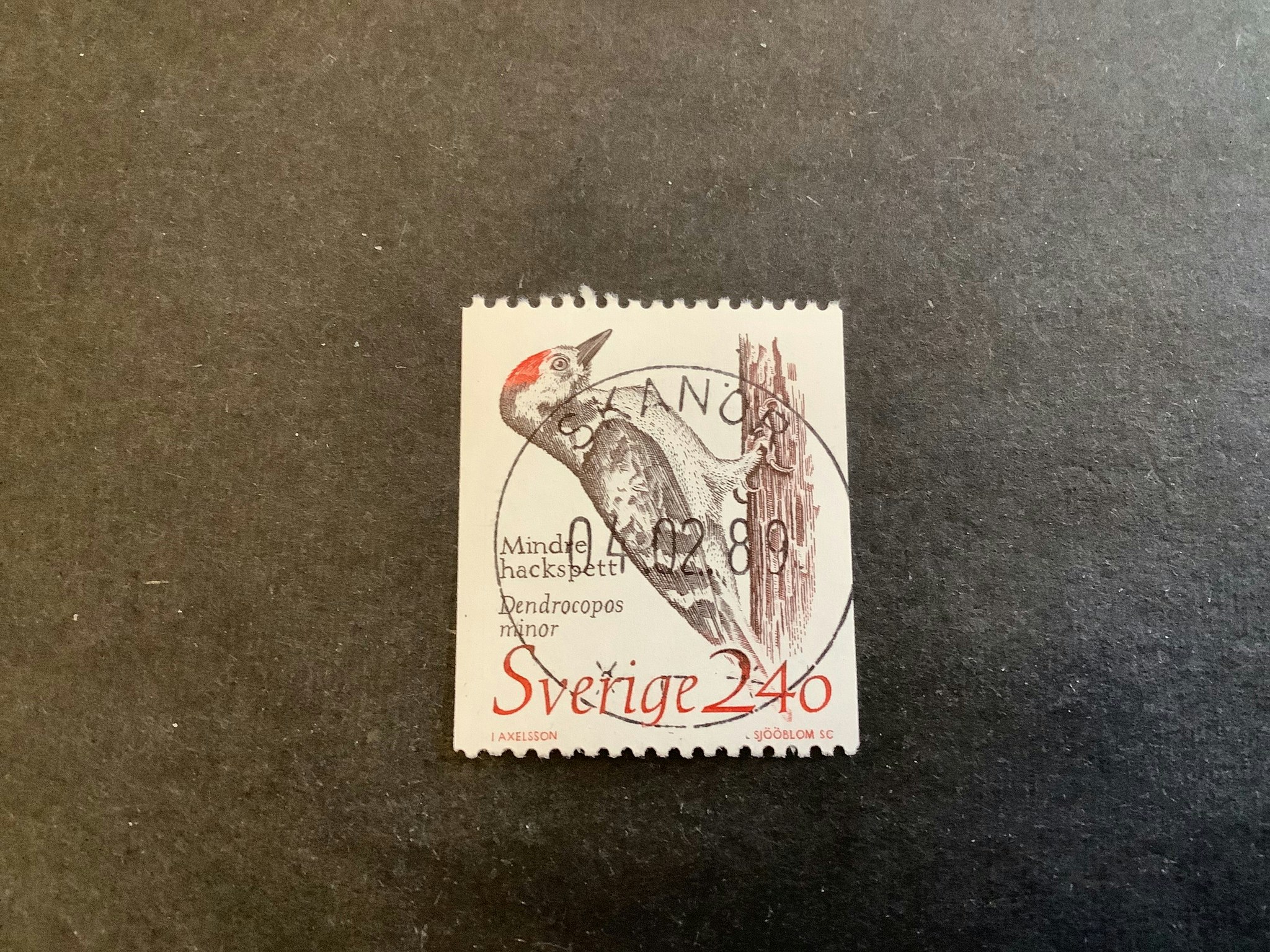 Djur i hotad miljö facit nr 1543 lyxstämplat SKANÖR