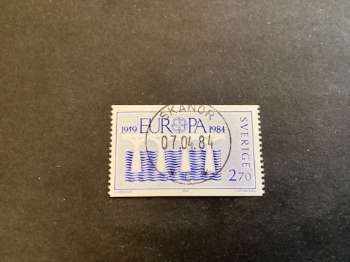 Europa XIII facit nr 1288 lyxstämplat SKANÖR