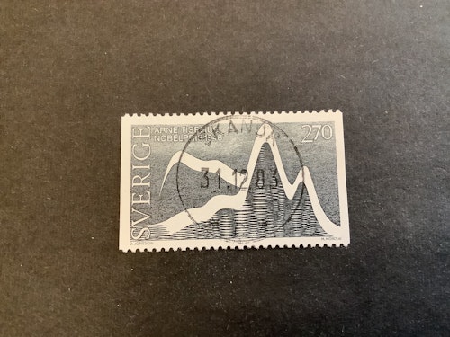 Nobelpristagare kemi facit nr 1279 lyxstämplat SKANÖR