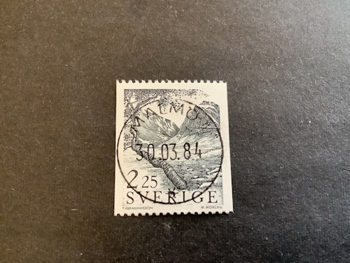 Fjällvärld facit nr 1294 lyxstämplat MALMÖ 1