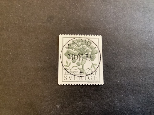 Fjällvärld facit nr 1293 lyxstämplat MALMÖ 1