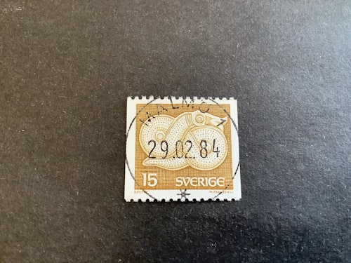 Bronsspänne facit nr 971 lyxstämplat MALMÖ 1