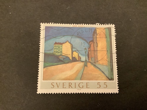 Ivan Augeli facit nr 658 praktstämplat MALMÖ 4