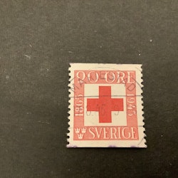 Svenska röda korset facit nr 358 A lyxstämplat MARIESTAD