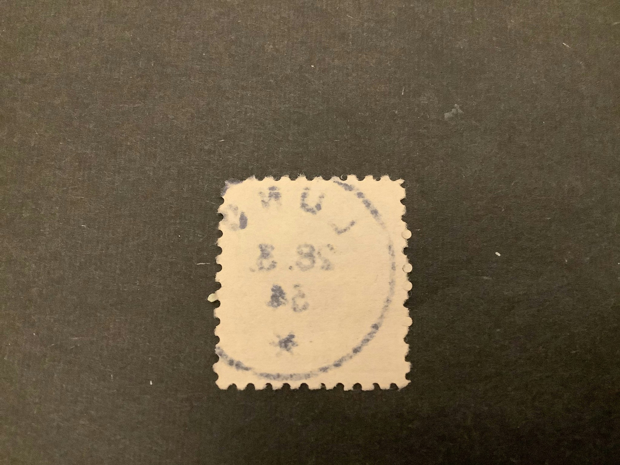 Stående lejon facit nr 143 C praktstämplat LUND