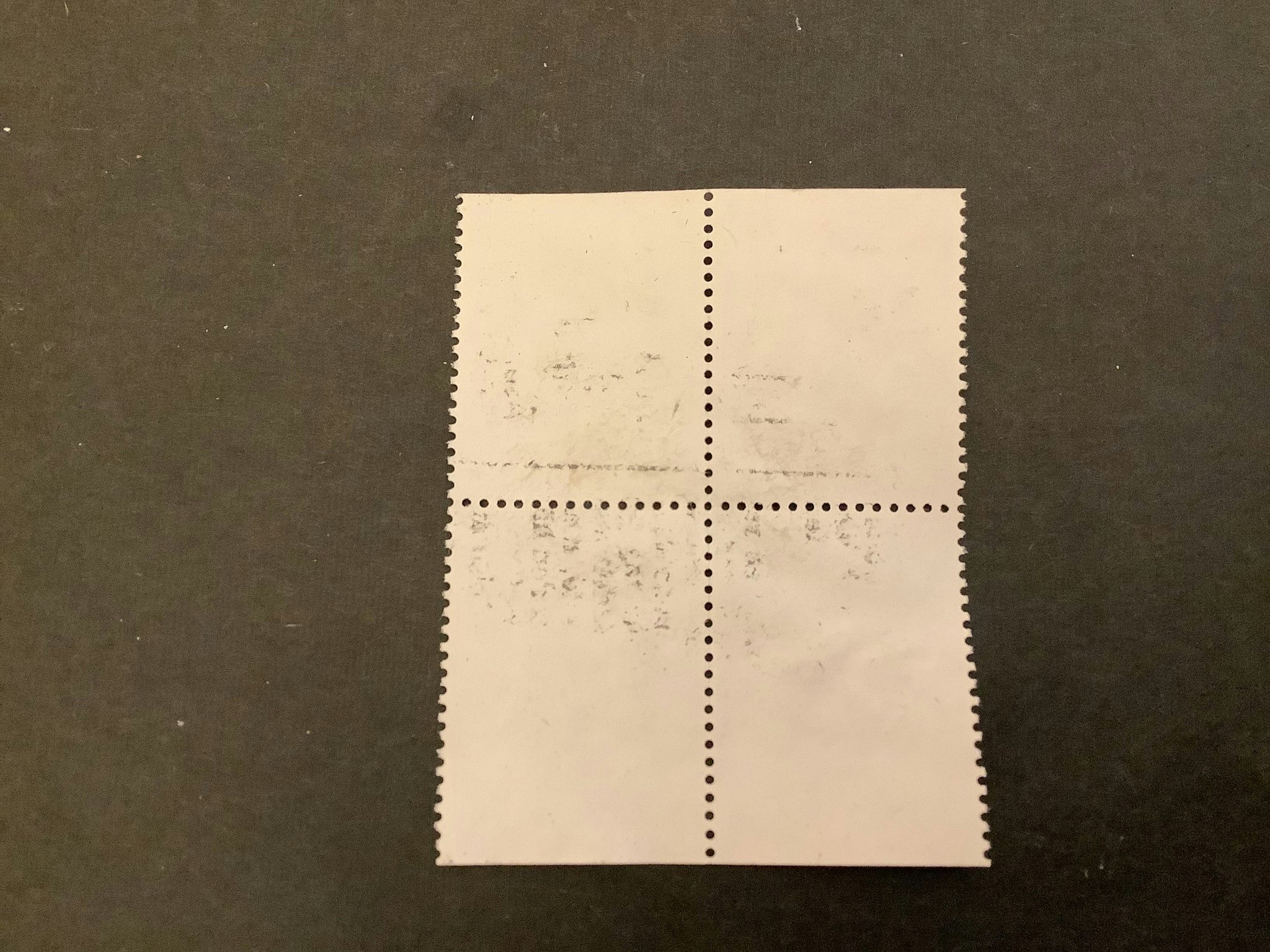 Julförberedelser facit nr 1023 SX i lyxstämplat 4-block STAFFANSTORP