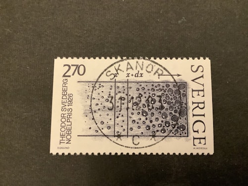 Nobelpristagare i kemi facit nr 1282 lyxstämplat SKANÖR