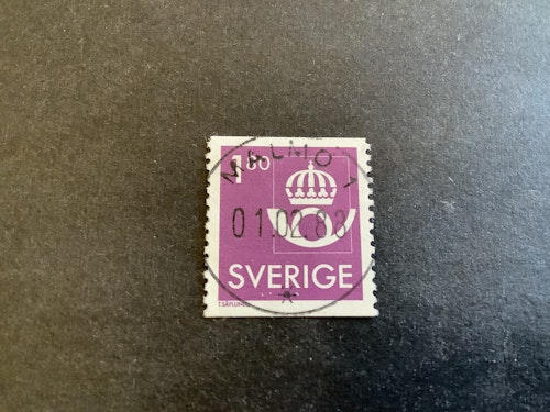 Postens emblem facit nr 1435 lyxstämplat MALMÖ 1