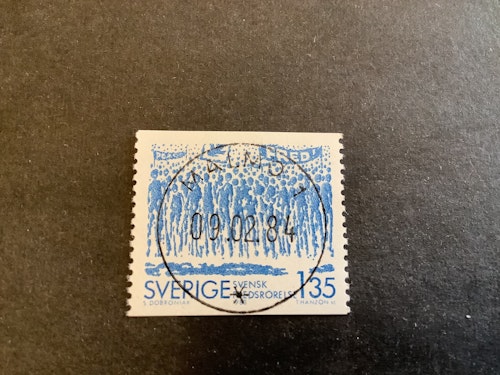 Svensk fredsrörelse 100 år facit nr 1246 lyxstämplat MALMÖ 1