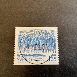 Svensk fredsrörelse 100 år facit nr 1246 lyxstämplat MALMÖ 1