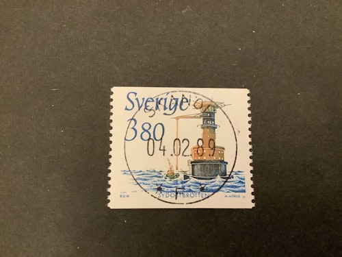 Fyrar facit nr 1539 lyxstämplat SKANÖR