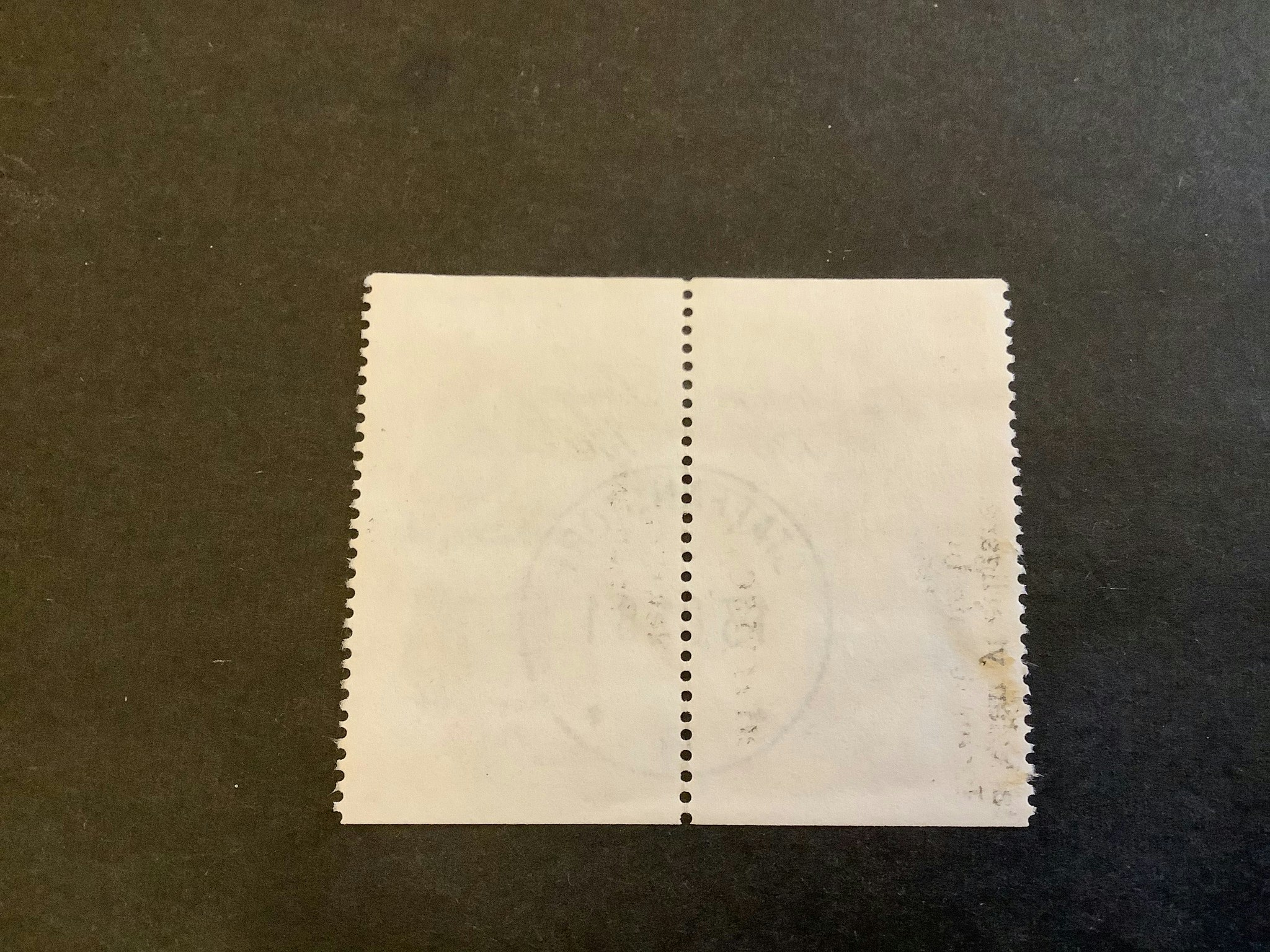 Folkdräkter facit nr 1109 SX 1 lyxstämplat par STAFFANSTORP