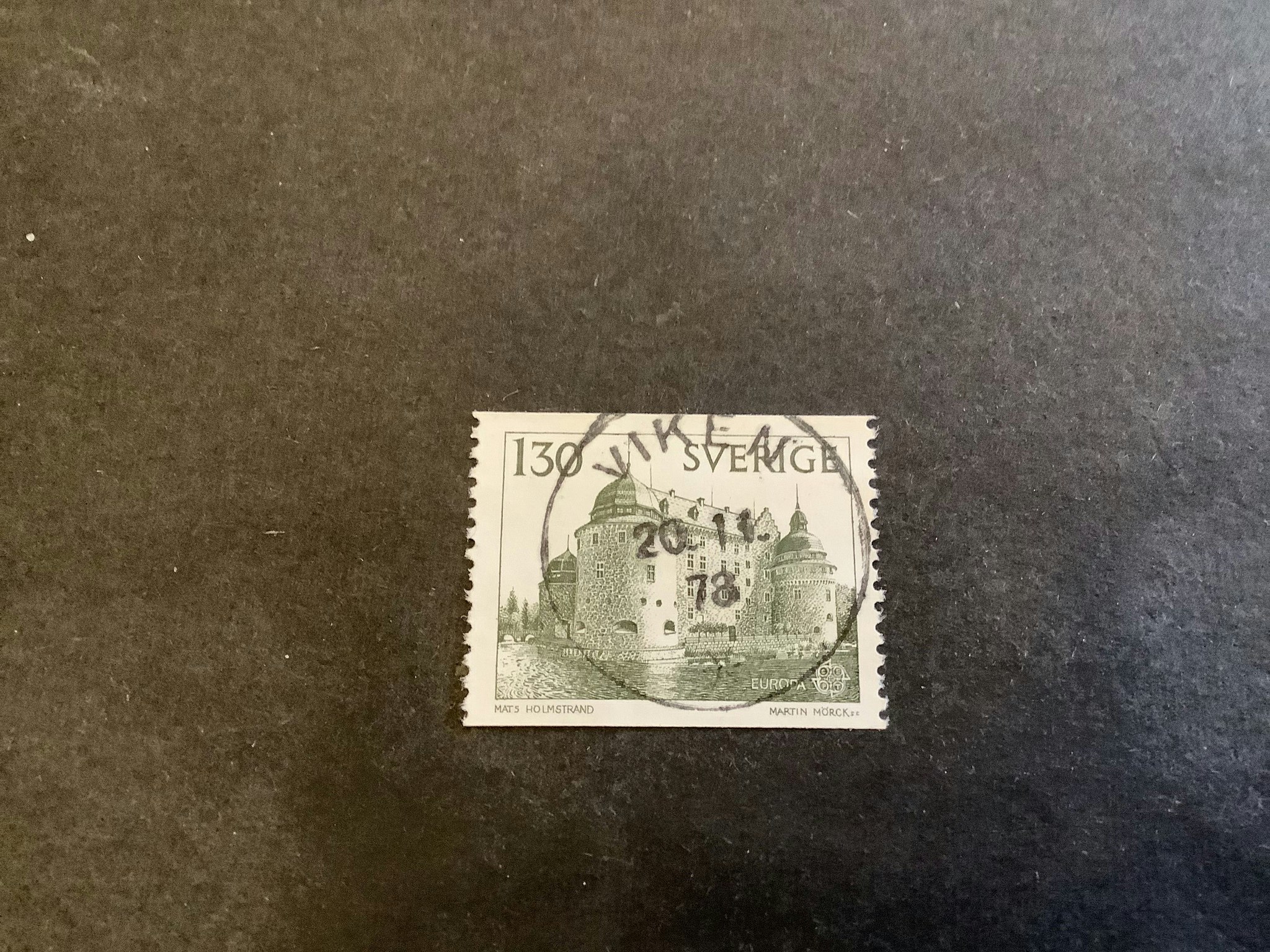 Europa VII facit nr 1031 praktstämplat VIKEN