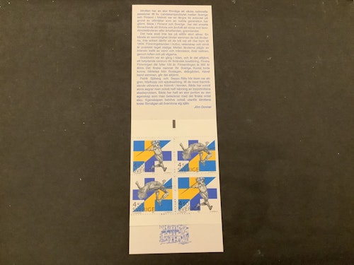 Sverige-Finland 1994 postfriskt häfte