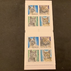 Katter 1994 postfriskt häfte