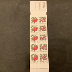 Äpplen och plommon 1994 postfriskt häfte