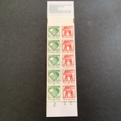 Inrikes julpost 1993 postfriskt häfte