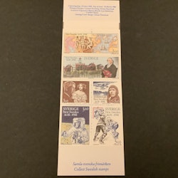 New Sweden 1988 postfriskt häfte