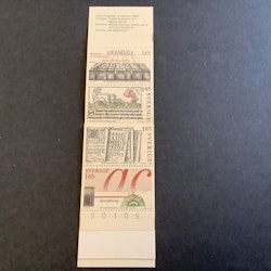 Tryckerikonsten 1983 postfriskt häfte med kontrollnummer